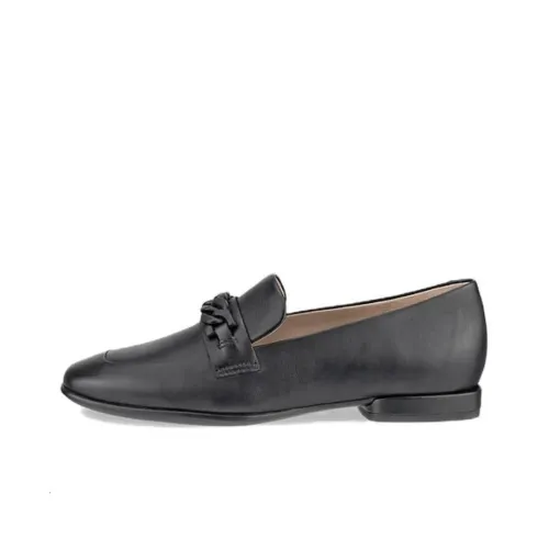 Ecco Женские повседневные туфли Low Top Черные Женские