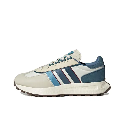 Adidas Originals Retropy E5 Slip-resistant Abrasion-resistant Low Top Casual Unisex White Gray Blue Adidas Originals Retropy E5 Противоскользящий Устойчивый к истиранию Низкий Топ Повседневный Унисекс Белый Серый Синий