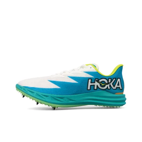 HOKA ONE ONE Crescendo Slip-Resistant и Breathable Низкие Кроссовки для Бега Унисекс Белый Синий
