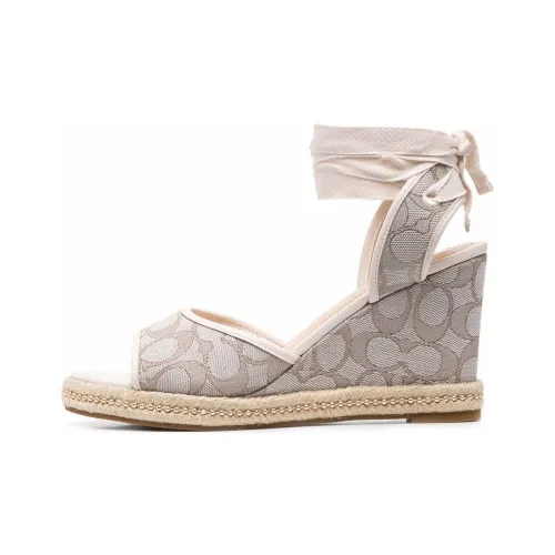 COACH Page one Ремень Сандалии Женские Розовый