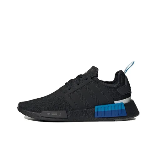 Adidas Originals NMD_R1 Slip Resistant Abrasion Resistant Низкий Топ Повседневная Обувь Мужская Черный Синий