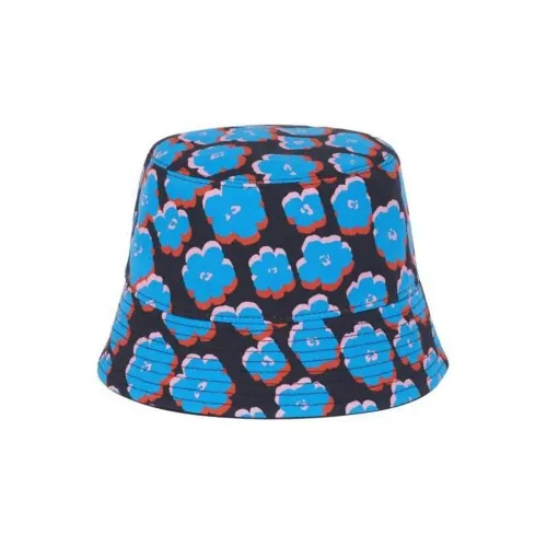 Lanvin Cotton Bucket Hats Женские, синие