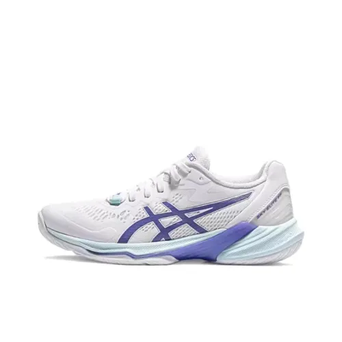 Asics Sky Elite FF Low Топ Кроссовки для тренировок Женские Белые Фиолетовые