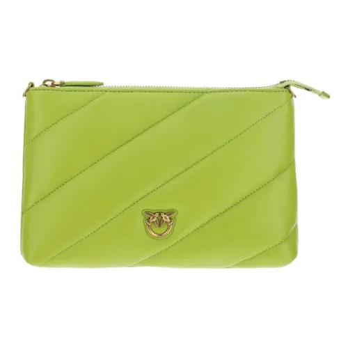 PINKO Полиэстер Клатч Женский Зеленый