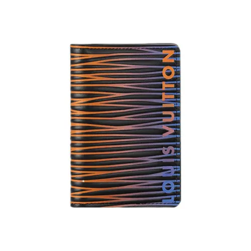 LOUIS VUITTON Pocket Organizer Телячья кожа Кошелек Мужской Многоцветный