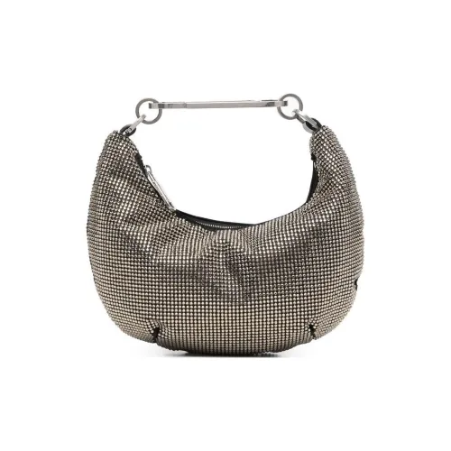 Off Белый Вискоза Сумка Женские Золото