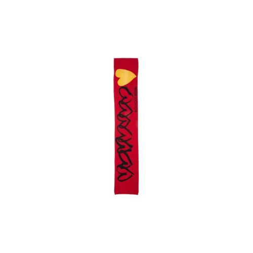 MOSCHINO Вязаные шарфы Красный Женские