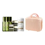 Цвет очищенной воды 30 мл * 3 + Концентрированная эссенция 5 мл * 2 + Классический крем 7 мл * 2 + Зеленый крем для глаз 5 мл * 2