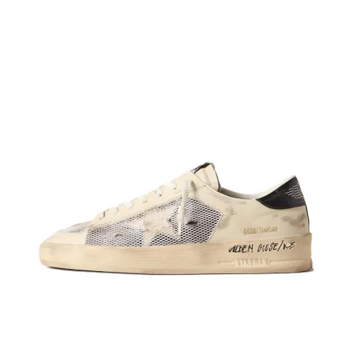 Golden Goose Stardan Скейтборд Кроссовки Низкие Белые Мужские