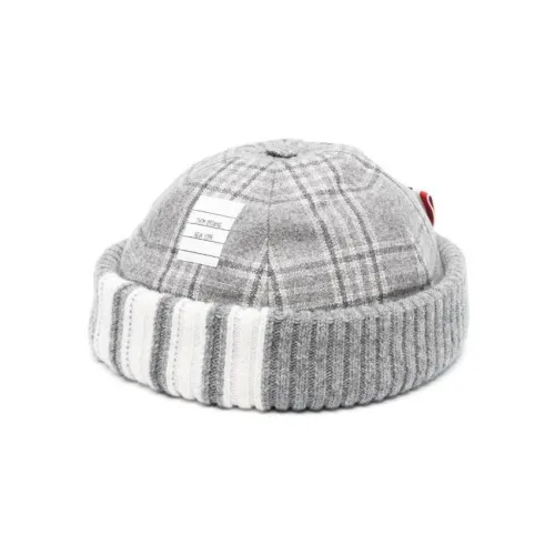 THOM BROWNE Шапки-бини Серый Мужской