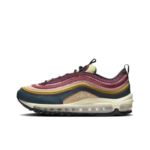 Nike Air Max 97 Casual Low Top Красный Синий Белый Женский