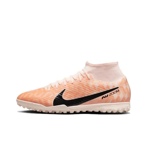 Nike Zoom Mercurial Superfly 9 Футбольные бутсы MID Топ Розовый Унисекс