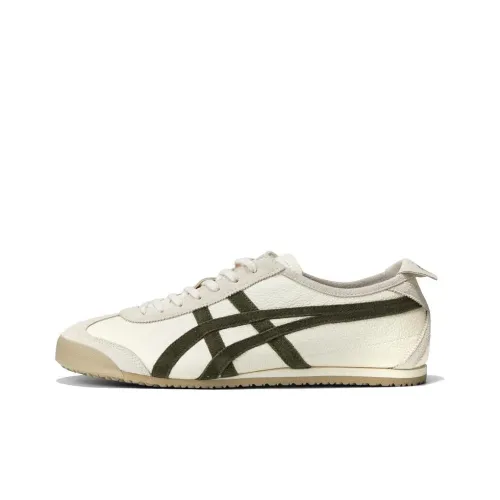 Onitsuka Tiger MEXICO 66 Повседневная обувь Низкий топ Серый Белый Унисекс