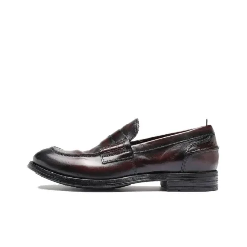 Officine Creative Balance Лоферы Burgundy Мужской