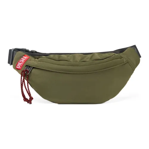 DIESEL Полиамид Нейлон Бананка Стандартная Мужская Зеленая