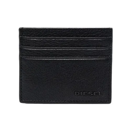DIESEL Овчина Картхолдер Картхолдер Стандартный Мужской Черный