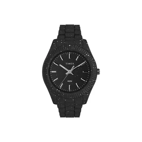 TIMEX TREND Collection Мужские часы Кварцевый механизм Пластиковый ремешок из ПК 42 мм черный циферблат TW2V77000