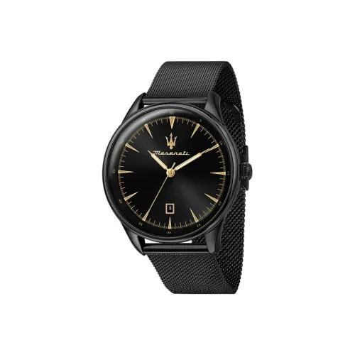 Maserati Кварц Мужские Часы 42 мм Черные