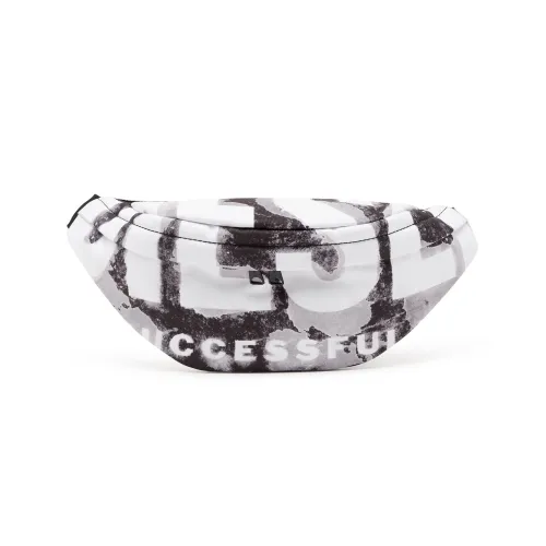 DIESEL Полиэстер Бананка Женские Черный Белый