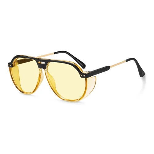 MUYKUY Воздействие Литья Нерегулярная Форма Солнцезащитные Очки Унисекс