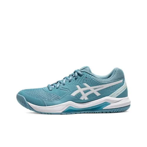Asics Gel Dedicate 8 Low Топ Теннисные Кроссовки Женские Синие Белые