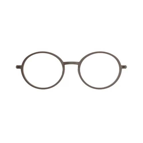 LINDBERG Пластиковая оправа Титан Круглая Оправа для очков Унисекс Черный