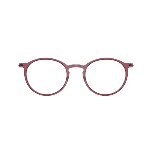 LINDBERG Пластиковая оправа Титан Овал Оправы для очков Унисекс Черный