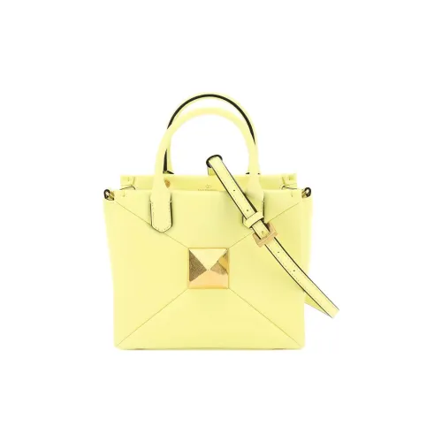 Valentino Garavani Кожа Сумка через плечо Сумка Женская Светло-желтая