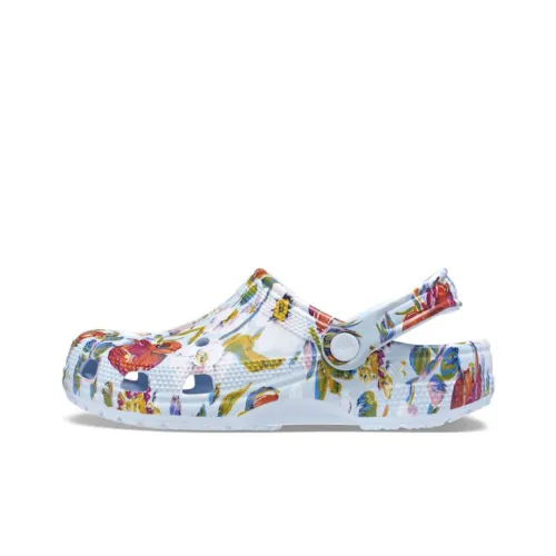 Crocs Classic Clog Vera BRADLEY Sabo Унисекс Белый Желтый Синий