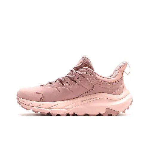 HOKA ONE ONE Kaha 2 Устойчивые к истиранию амортизаторы Низкая обувь для улицы Мужская Розовая