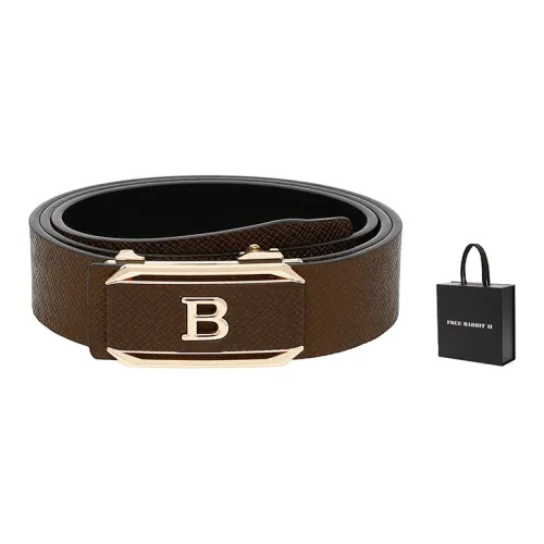 FREE RABBITⅡ B Буква Автоматическая застежка Деловой повседневный стиль Кожаные ремни Мужской