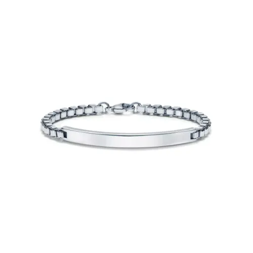 TIFFANY & CO. Серебряные браслеты, серебряный, мужской