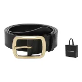 Чёрные полосы, золотая пуговица + ограниченная подарочная коробка