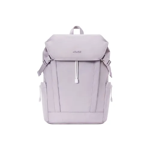 MR.ACE HOMME Полиэстер Компьютерный Рюкзак Стандартный Унисекс Light Фиолетовый Серый