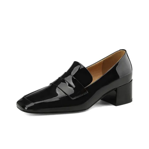 F·LOVES·f Лоферы 4,5 см Женские Черные