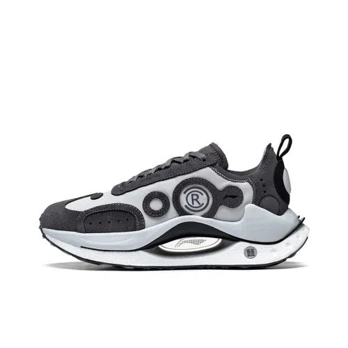 LINING Shadow CRC Low Топ Casual Мужской Smoke Ink Gray