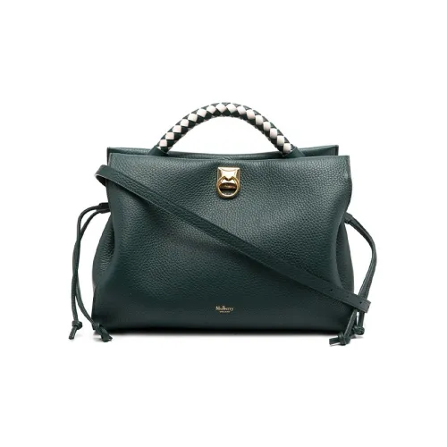 Mulberry Телячья кожа Сумка через плечо Сумка Обычная Женская Зеленая