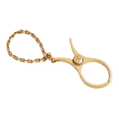 HERMES Filou Металлические Подвески Золотой Унисекс