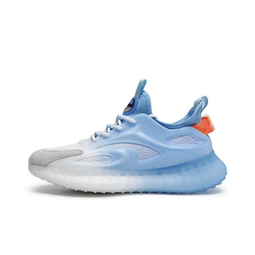 TRUMPPIPE Низкий топ повседневный мужской белый и синий