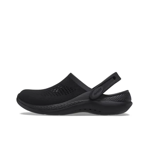 Crocs LiteRide Пляжные сандалии Унисекс Черный