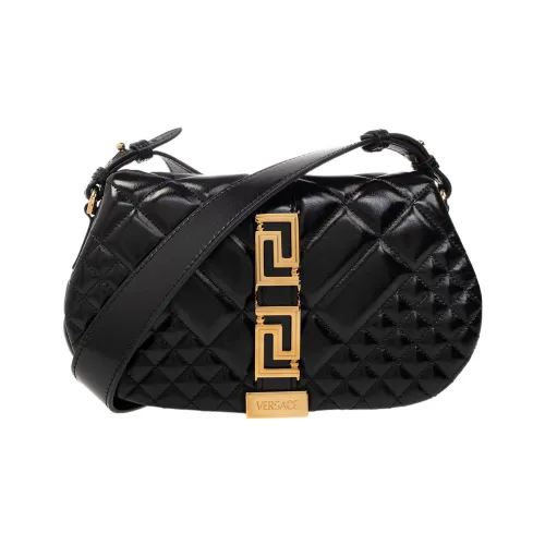 FANSIZHE Greca Goddess Овечья кожа Сумка через плечо Сумка на плечо Женская Черная