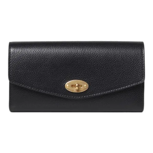 Mulberry Darley Кошелек из коровьей кожи женский черный