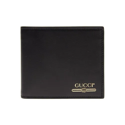 GUCCI Клатч из коровьей кожи держатель для монет кошелек мужские черный