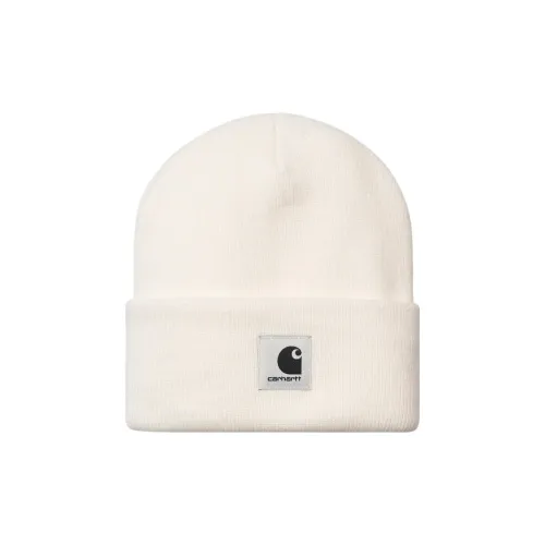 Carhartt WIP Acrylic Beanies Men's White Carhartt WIP Акриловые Шапки-бини Мужские Белые