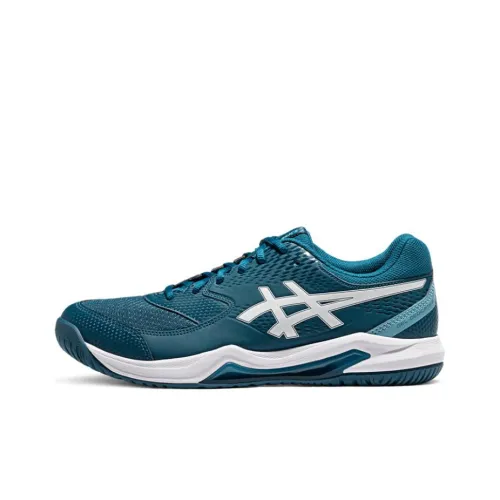Asics Gel Dedicate 8 Low Топ Теннисные Кроссовки Мужские Белые Зеленые
