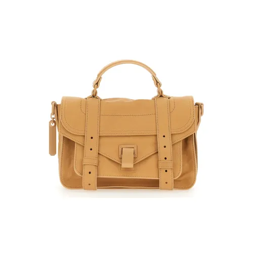 PROENZA SCHOULER Lambskin Сумка через плечо Сумка через плечо Сумка Обычная Женская Светло-коричневая