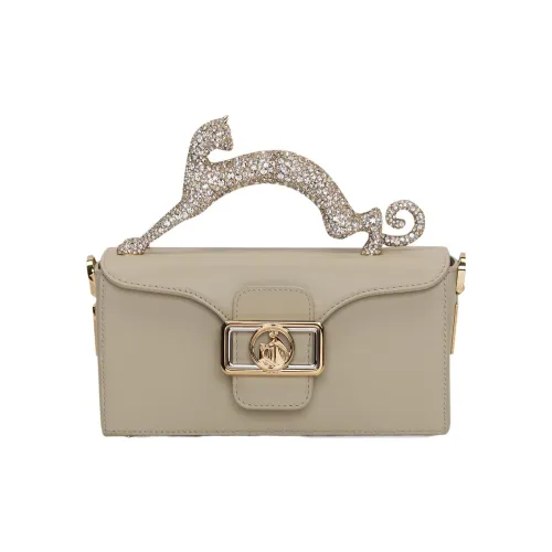 Lanvin Кожа Сумка через плечо Сумка Обычная Женская Гипсовая