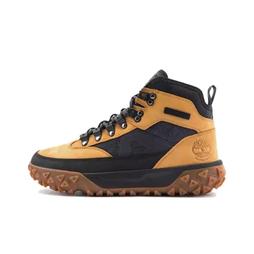 Timberland Альпинистские и туристические ботинки High Top Желтый Черный Мужской