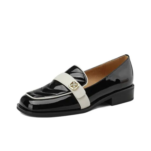 F·LOVES·f Лоферы Женские Черный Белый