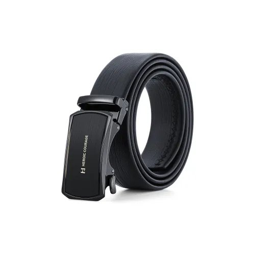 HLA Ремни из натуральной коровьей кожи мужские ширина 3,5 см